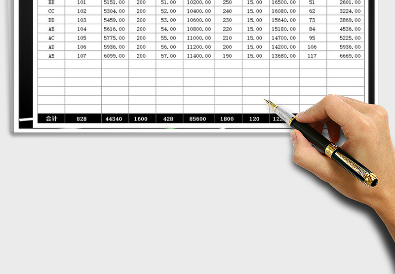 2025年商品进销存明细表免费下载