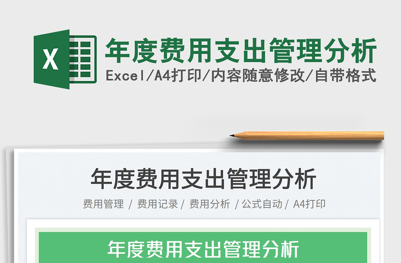 2025年度费用支出管理分析免费下载