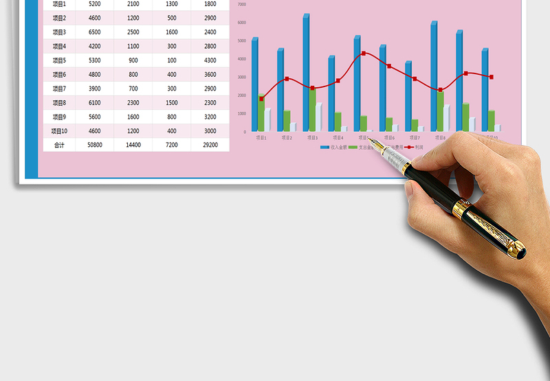 2025年财务收支利润动态分析表