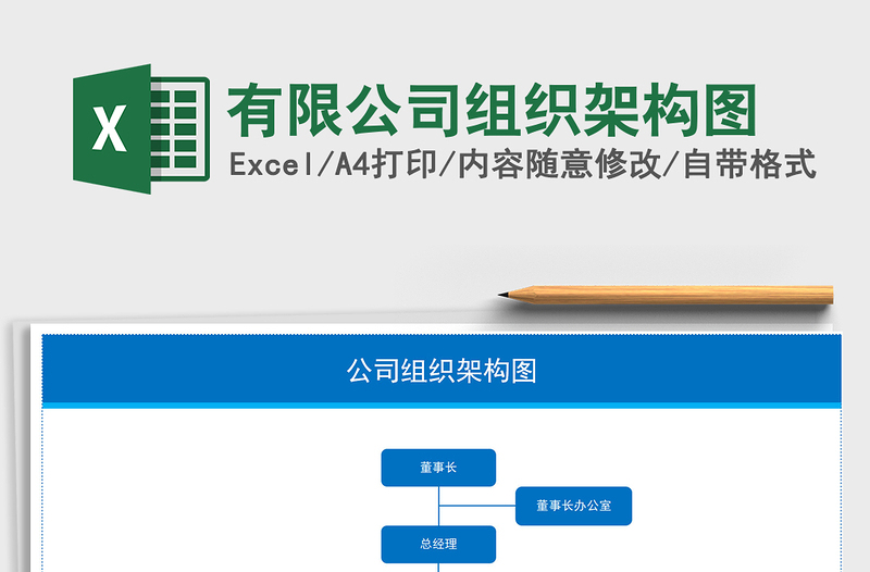 2024年有限公司组织架构图