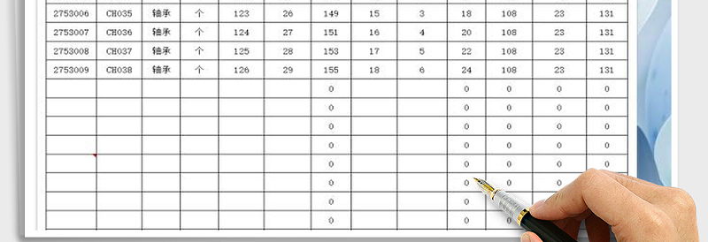 2025年库存盘点表