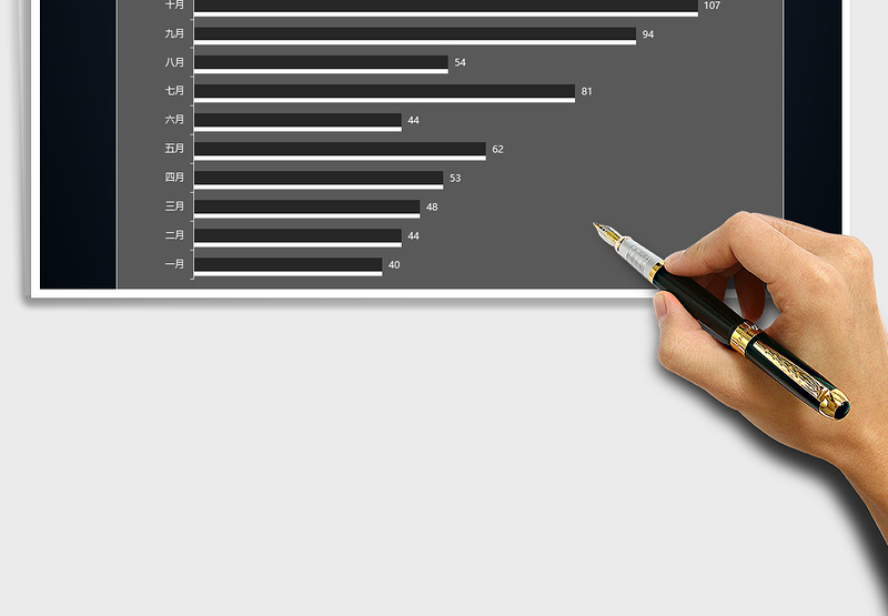 2025条形图通用模板免费下载