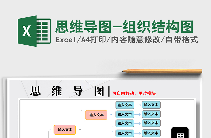 2025年思维导图-组织结构图