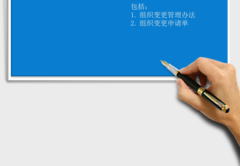 2025年组织变更管理办法