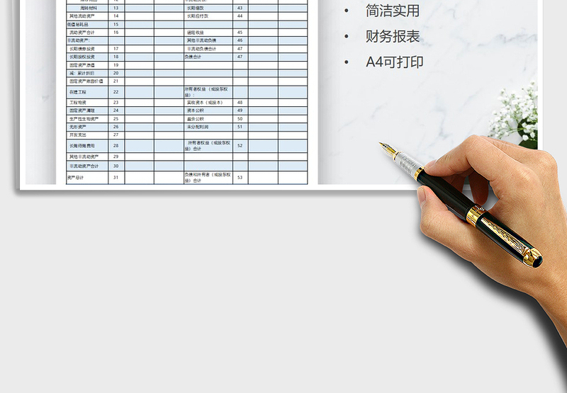 2025年资产负债表