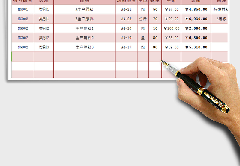 2025年材料出库单（三联自动同步，内部使用，大写自动）