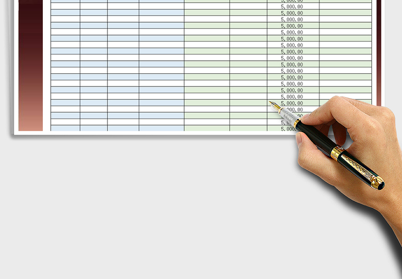 2025年收入支出表免费下载