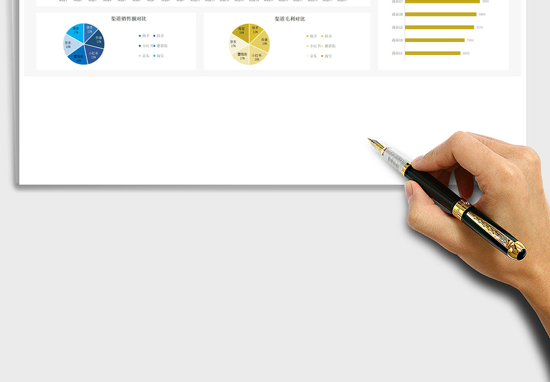 直播电商运营可视化看板