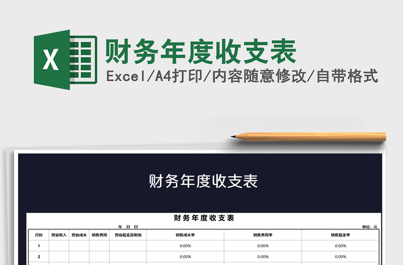 2025年财务年度收支表