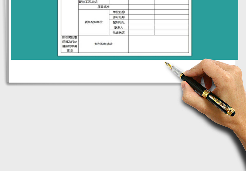 2025年医疗制剂补充申请表