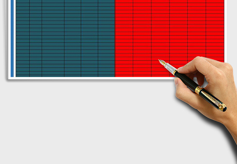 2025年收支记账表（自动汇总）