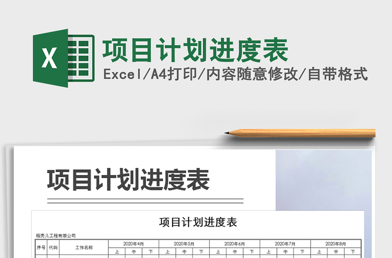 2025年项目计划进度表