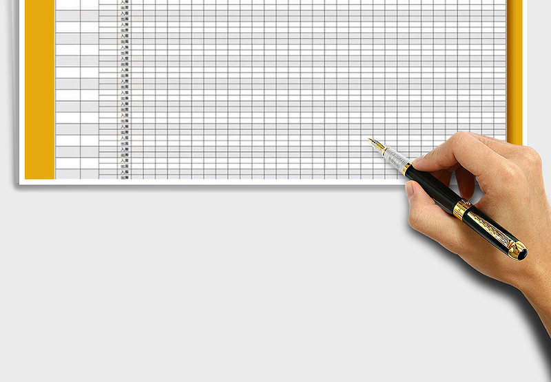 2025年月出入库表（自动统计）
