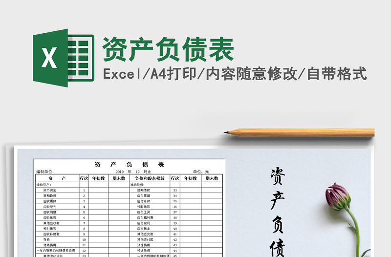 2025年资产负债表