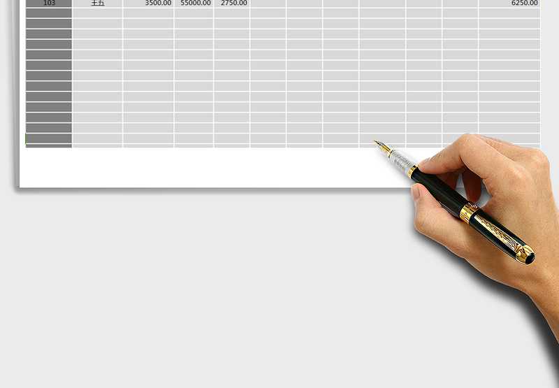 2025年业绩奖金提成工资计算表（自动统计）