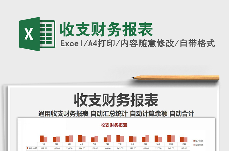 2025年收支财务报表