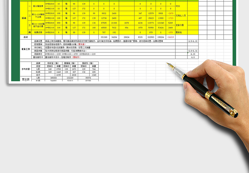 2024年新品推广方案表