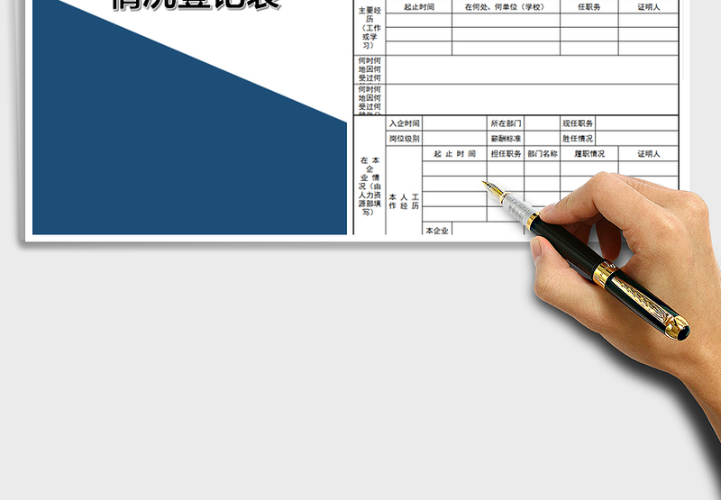 2025年公司员工基本情况登记表