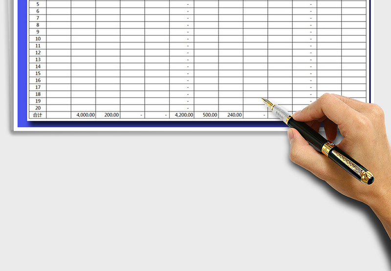 2025年工资表模版(自动计算)