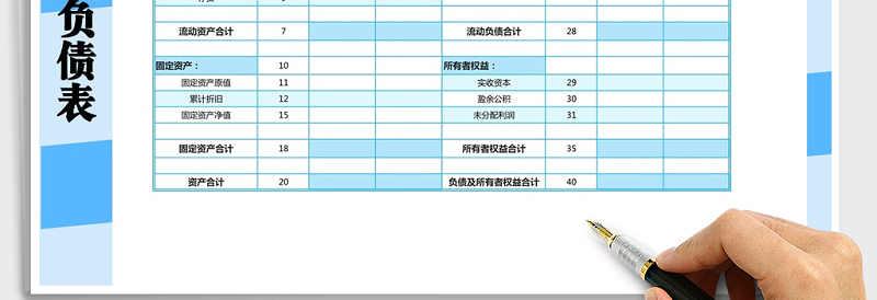 2025年资产负债表