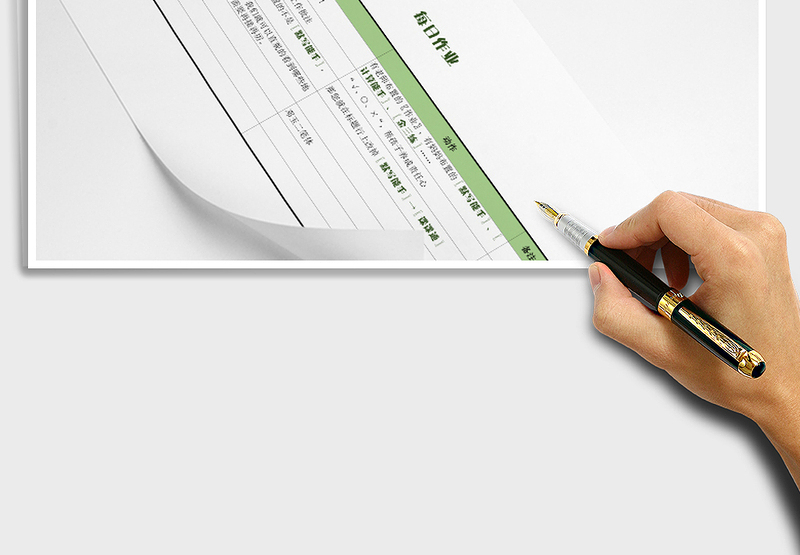 2025年每日作业完成情况小学生课内外：2门课免费下载