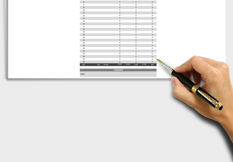 2025年门店终端网点每日销售情况统计表