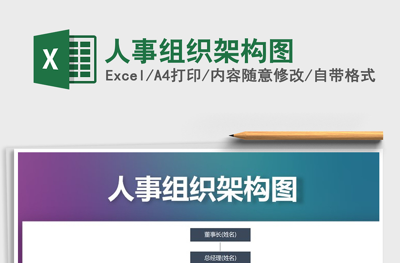 2025年人事组织架构图