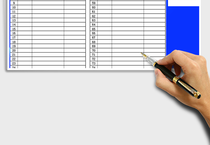 2025年外部会议签到表