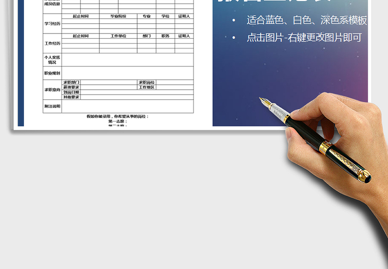 2025年应届毕业生应聘报名登记表