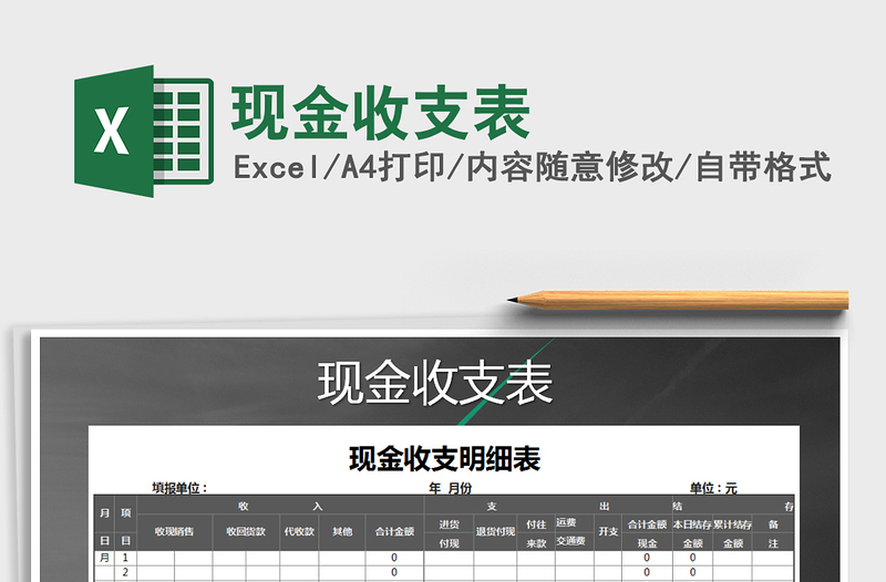 2025年现金收支表