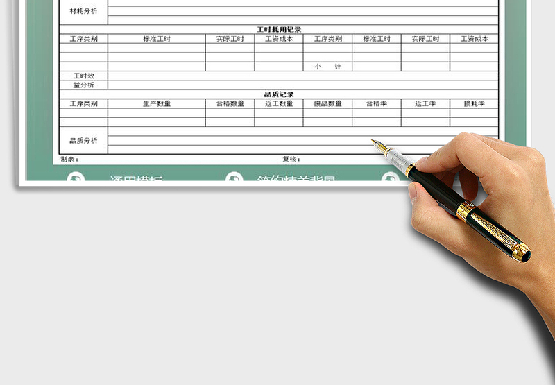 2025年完工产品成本检讨报告表