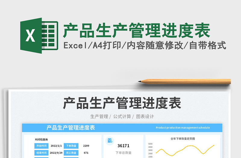 2025产品生产管理进度表