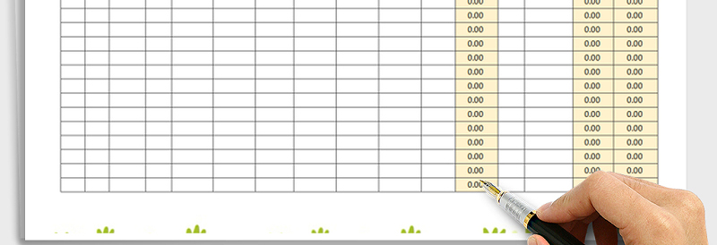 2025年工资发放表-带公式
