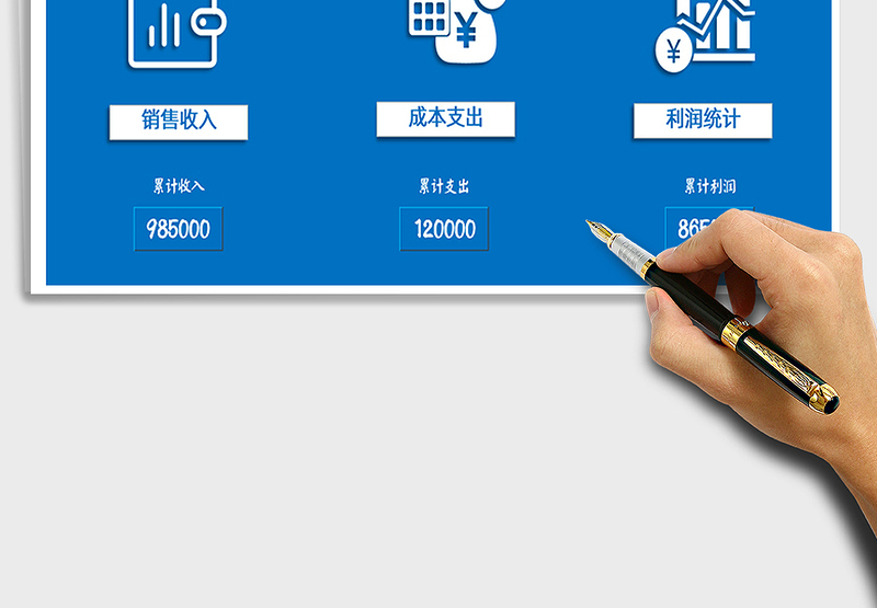 收支利润管理系统（自动计算）