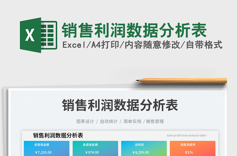 2025销售利润数据分析表