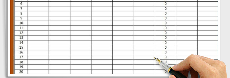 2025年财务收支表-现金日记账免费下载