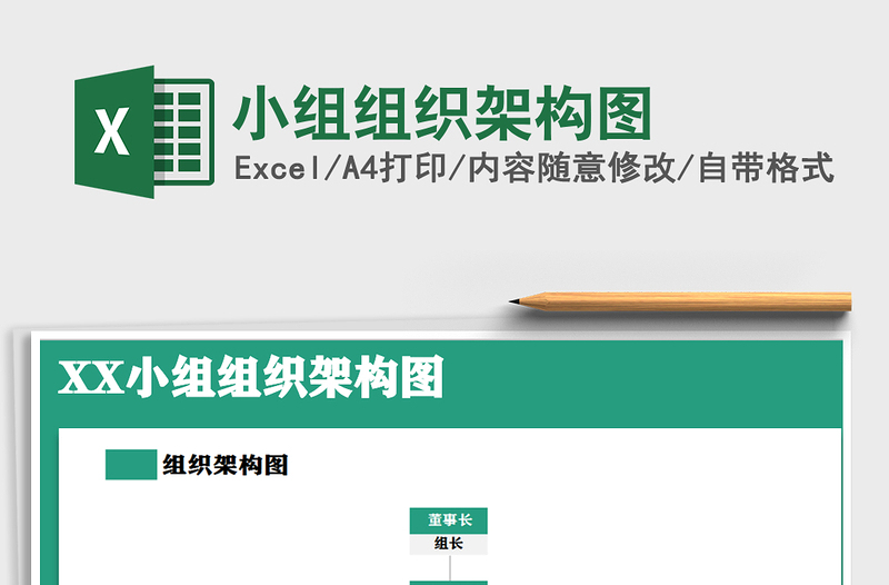 2025年小组组织架构图