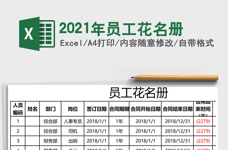 2025年员工花名册