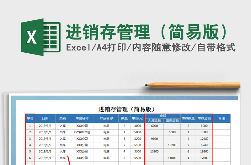 2025年进销存管理（简易版）