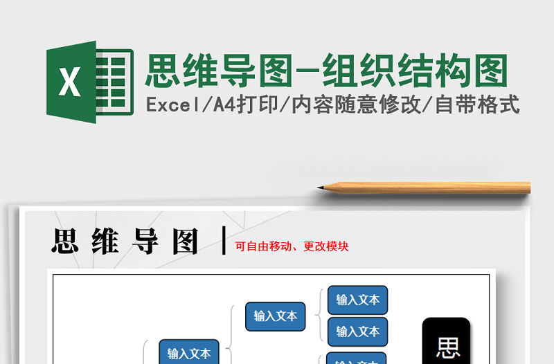 2025年思维导图-组织结构图