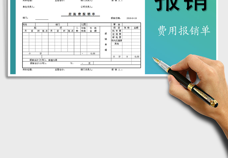 2025年差旅费报销单