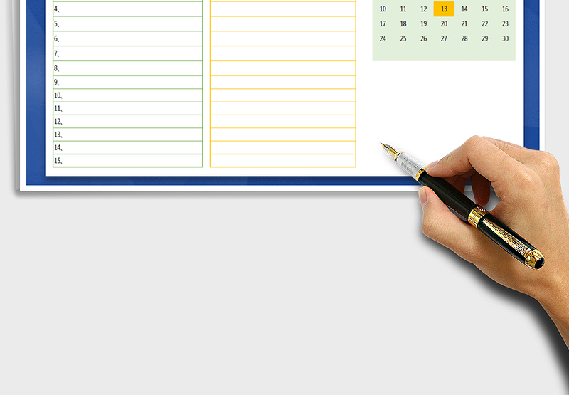 2025年日程计划表（待办事项）