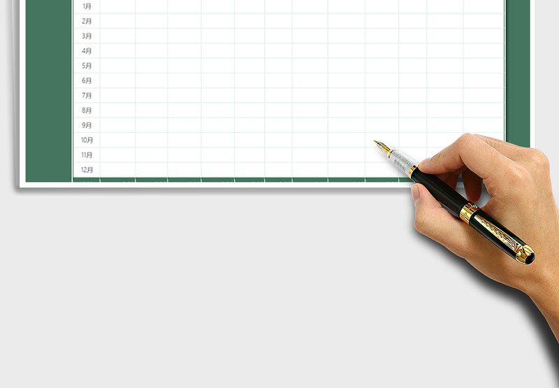 2025年社保缴纳统计表-年终统计