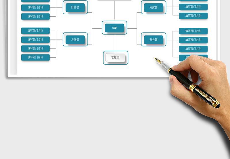 2025组织结构图免费下载