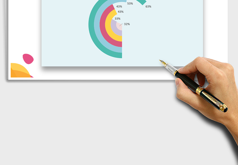 2025年动态可视化圆环图