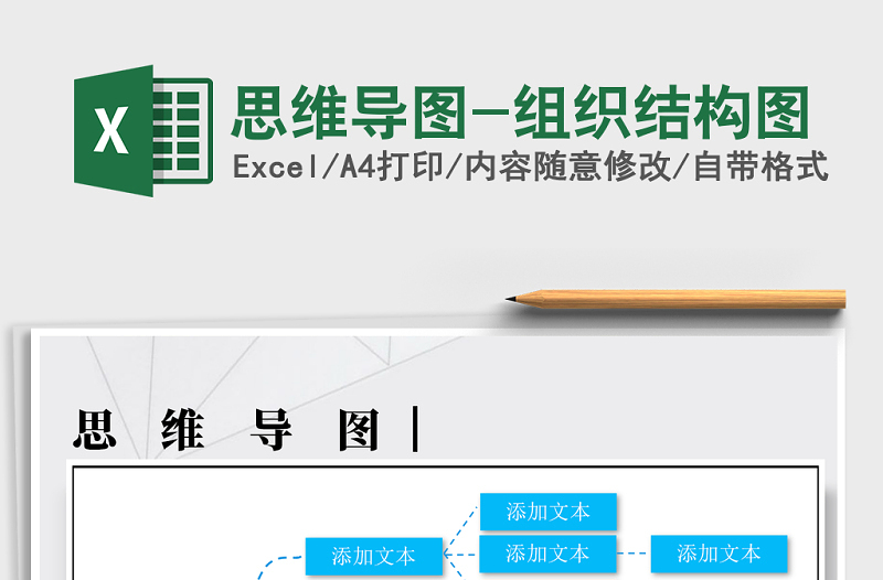 2025年思维导图-组织结构图