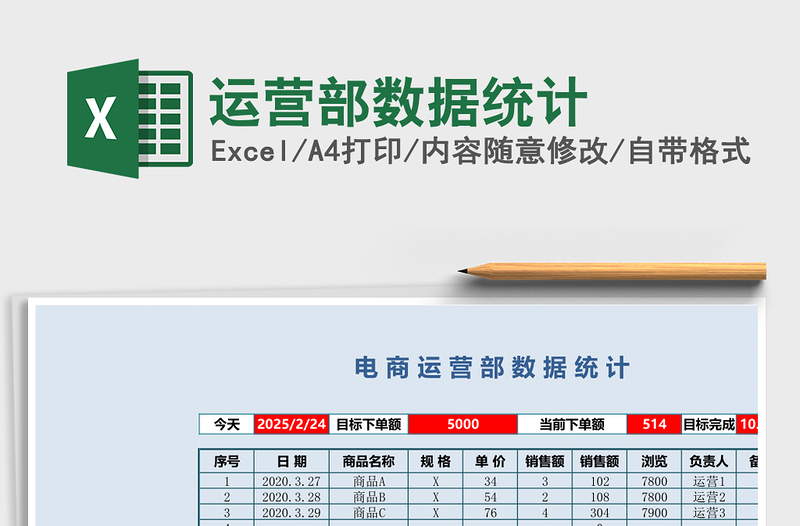 运营部数据统计