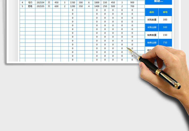 2025销售统计表（进销存）免费下载