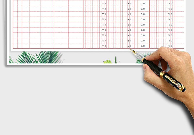 2025年财务现金流水账