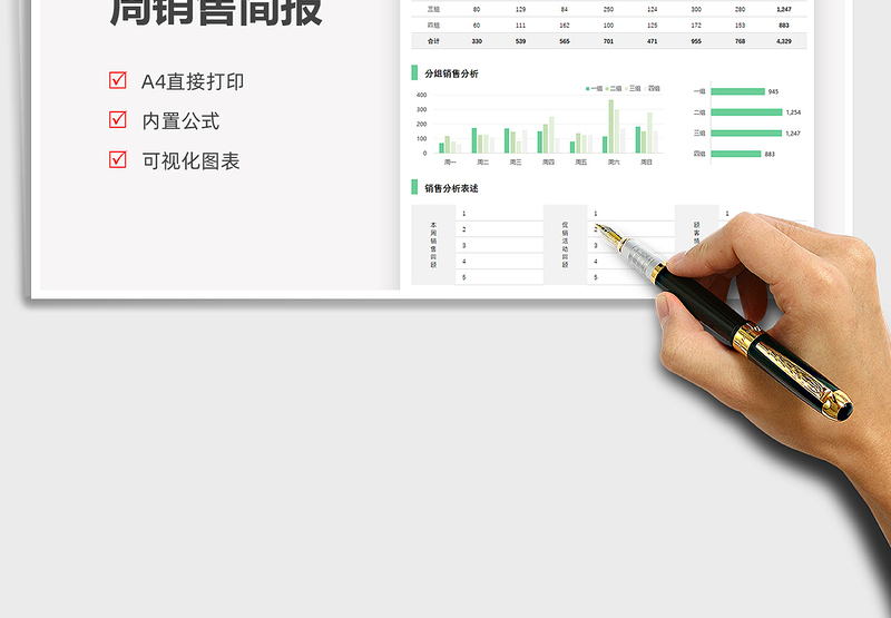 2025可视化周销售简报免费下载